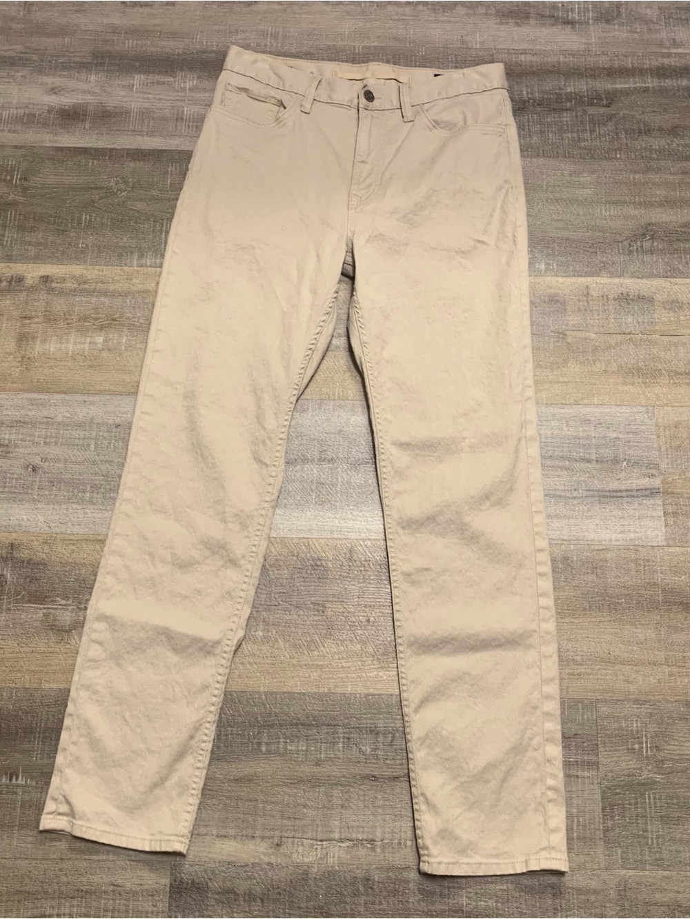BR Banana Republic Performance Sandstone Slim Pants Mens 30 x 30 Golf Casual